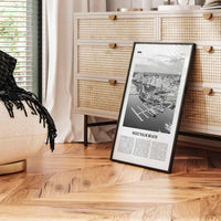 West Palm Beach Print Black and White No 1, West Palm Beach Wall Art, West Palm Beach Poster, West Palm Beach Photo, West Palm, Florida