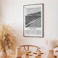 West Seattle Print Black and White, West Seattle Wall Art, West Seattle Poster, West Seattle Photo, West Seattle Décor, Washington, USA