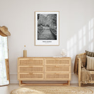 West Sussex Portrait B&W Poster