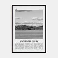Westchester County Travel B&W Poster