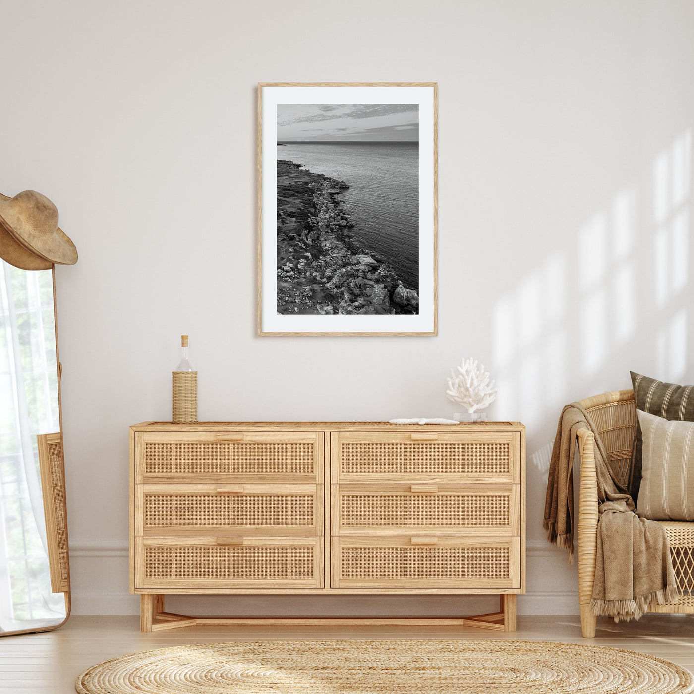 Western Australia Photo B&W Poster