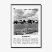 Westport Print Black and White Connecticut, Westport Wall Art, Westport Poster, Westport Photo, Westport Wall Décor, USA