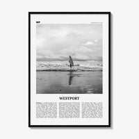 Westport Print Black and White Washington, Westport Wall Art, Westport Poster, Westport Photo, Westport Wall Décor, USA, United States