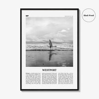 Westport Print Black and White Washington, Westport Wall Art, Westport Poster, Westport Photo, Westport Wall Décor, USA, United States