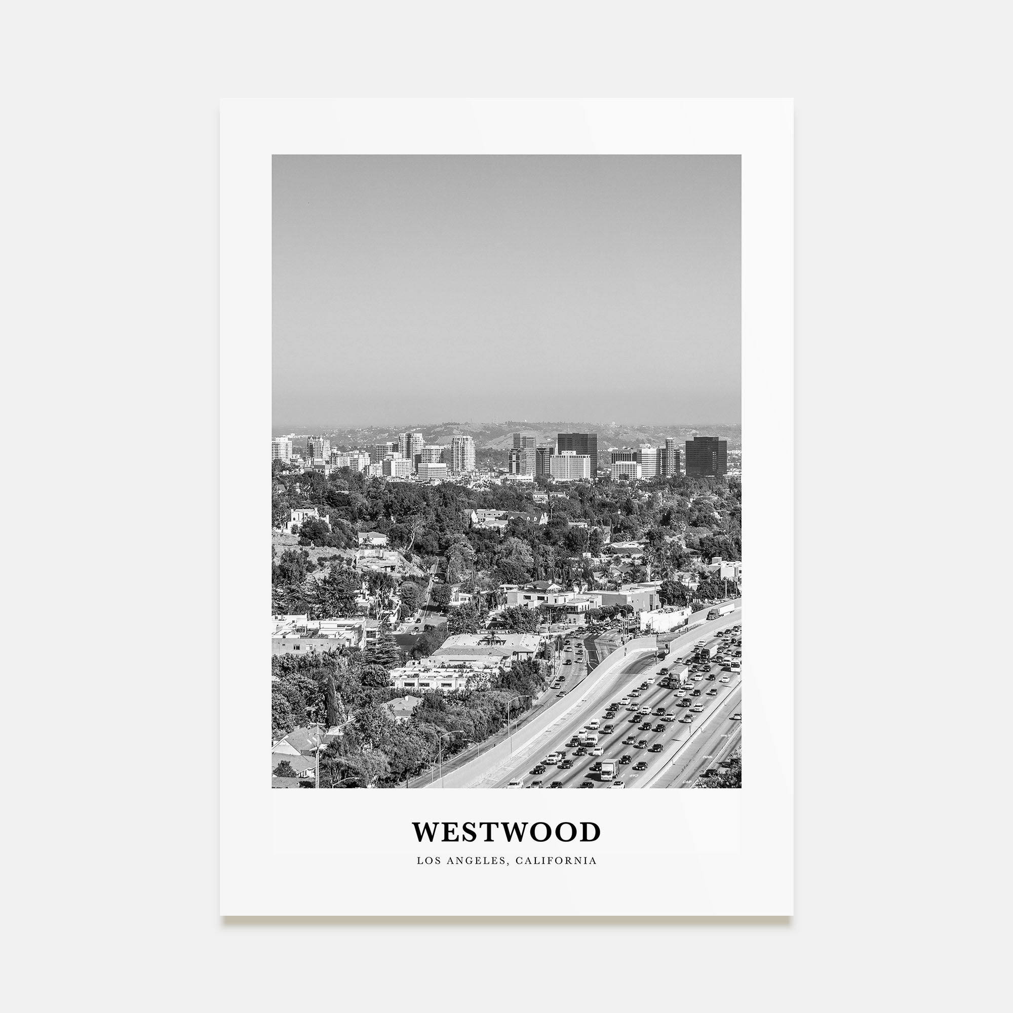 Westwood Portrait B&W Poster