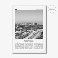 Westwood Print Black and White, Westwood Wall Art, Westwood Poster, Westwood Photo, Westwood Wall Décor, California, USA, United States