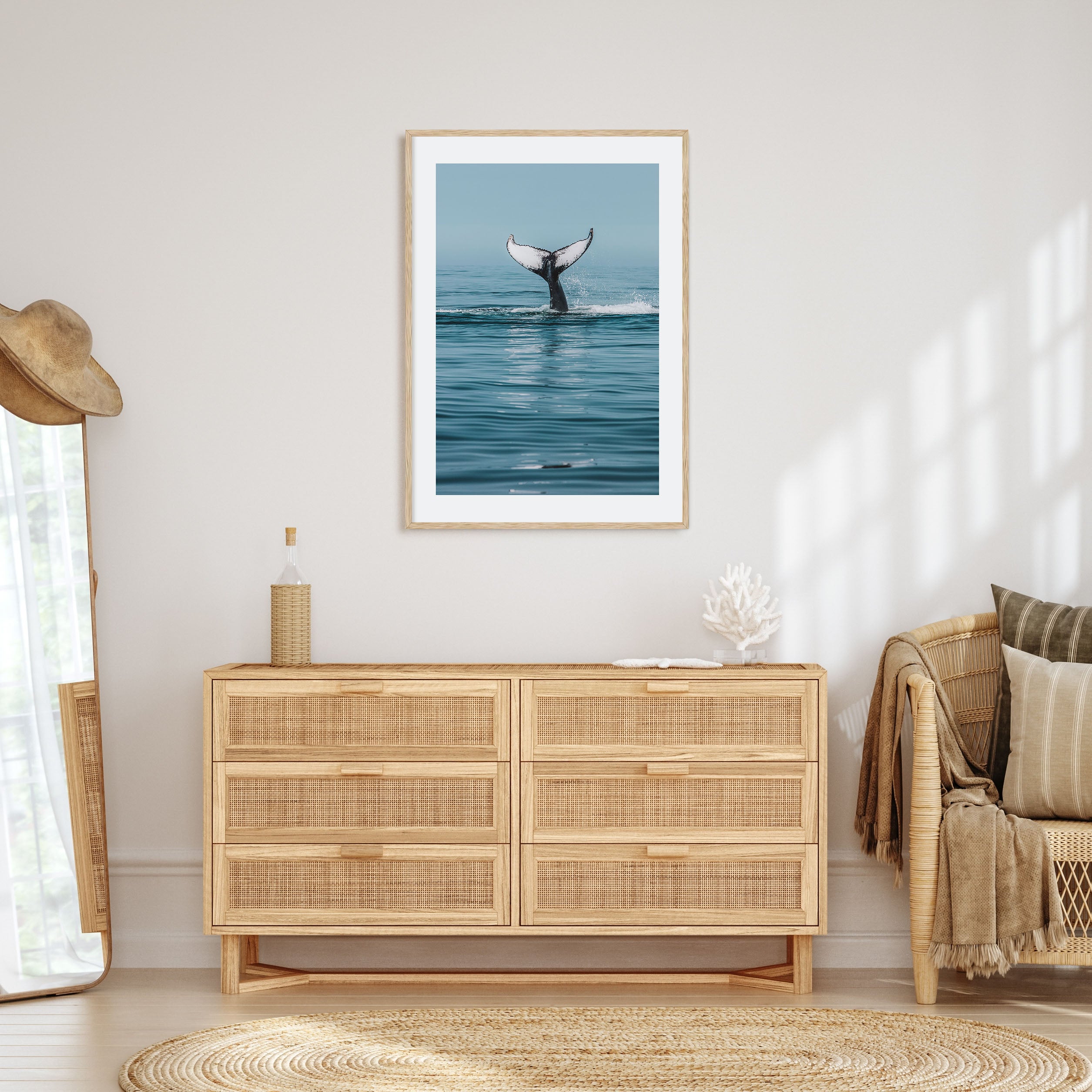 Whale Photo Color No 4 Poster