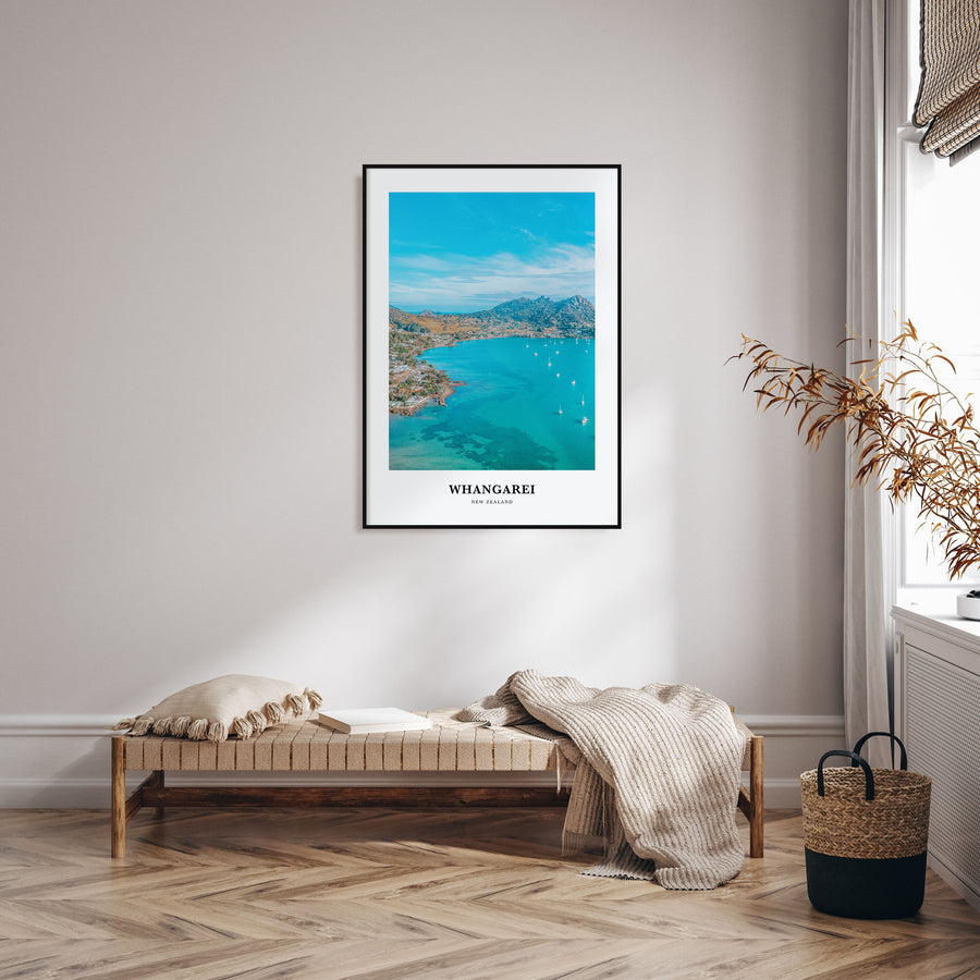 Whangarei Portrait Color Poster