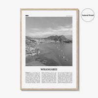 Whangarei Print Black and White, Whangarei Wall Art, Whangarei Poster, Whangarei Photo, Whangarei Wall Décor, Whangarei Map, New Zealand