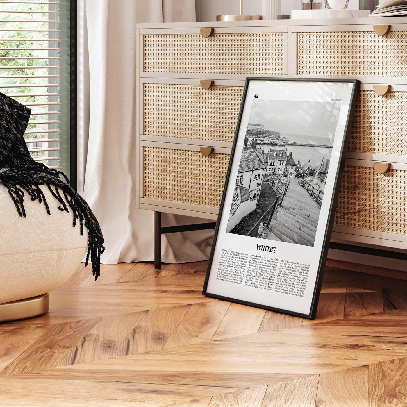 Whitby Print Black and White, Whitby Wall Art, Whitby Poster, Whitby Photo, Whitby Wall Décor, England, UK, United Kingdom