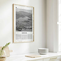 Whitefish Print Black and White, Whitefish Wall Art, Whitefish Poster, Whitefish Photo, Whitefish Wall Décor, Whitefish Map, Montana, USA