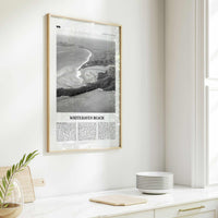 Whitehaven Beach Print Black and White, Whitehaven Beach Wall Art, Whitehaven Beach Poster, Whitehaven Beach Photo, Queensland, Australia