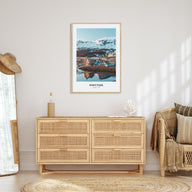 Whittier, Alaska Portrait Color Poster