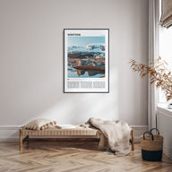 Whittier, Alaska Travel Color Poster