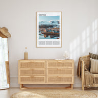Whittier, Alaska Travel Color Poster