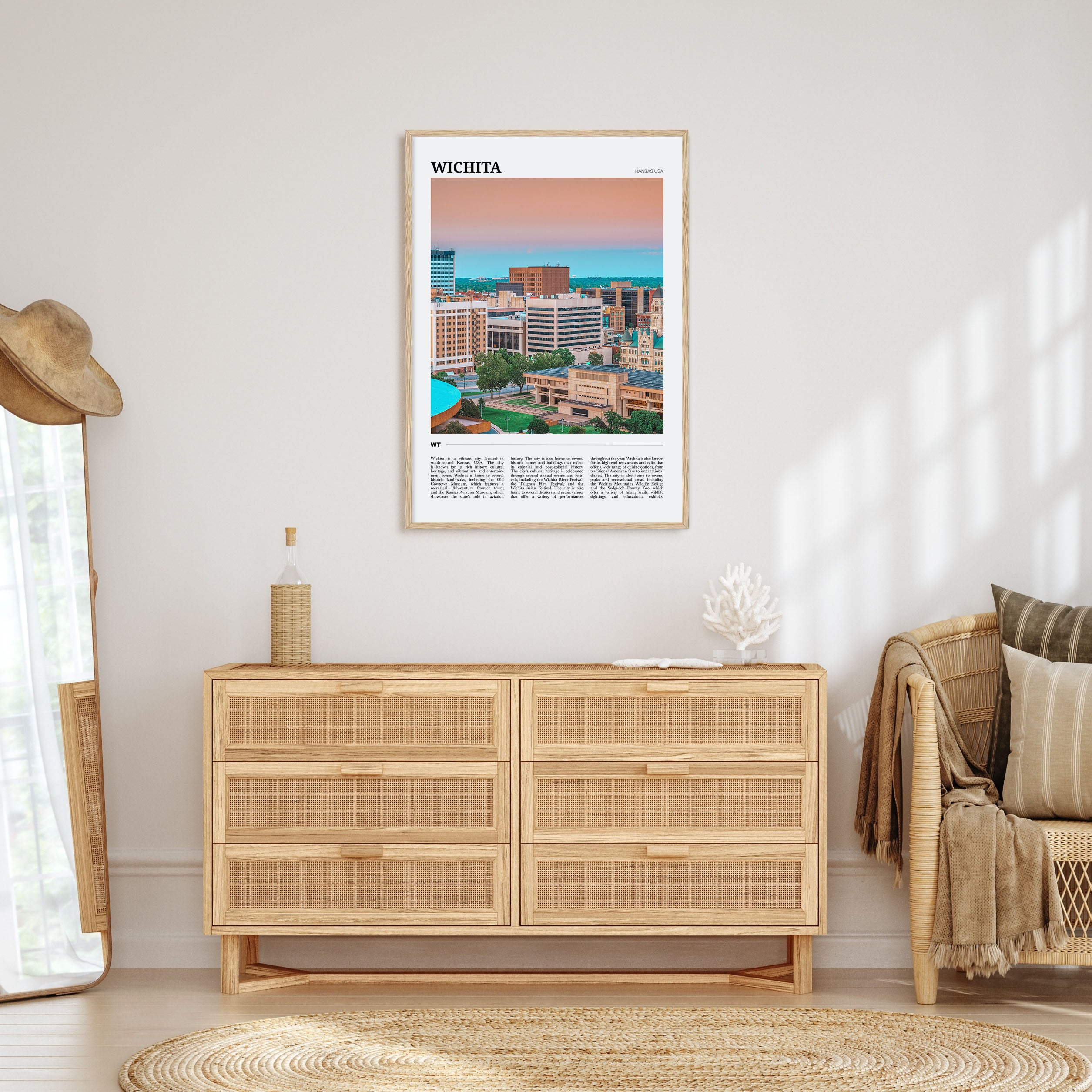 Wichita Travel Color Poster
