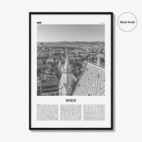 Wien Print Black and White, Wien Wall Art, Wien Poster, Wien Photo, Wien Wall Décor, Wien Map, Austria