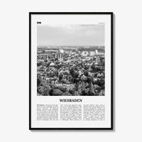 Wiesbaden Print Black and White, Wiesbaden Wall Art, Wiesbaden Poster, Wiesbaden Photo, Wiesbaden Wall Décor, Wiesbaden Map, Germany
