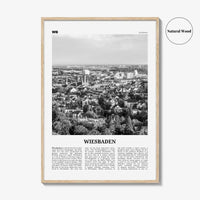 Wiesbaden Print Black and White, Wiesbaden Wall Art, Wiesbaden Poster, Wiesbaden Photo, Wiesbaden Wall Décor, Wiesbaden Map, Germany