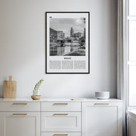 Wigan Travel B&W Poster