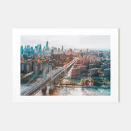 Williamsburg, New York Landscape Color Poster