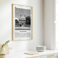 Williamsburg Print Black and White Virginia, Williamsburg Wall Art, Williamsburg Poster, Williamsburg Photo, Williamsburg Wall Décor