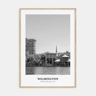 Wilmington, North Carolina Portrait B&W No 2 Poster