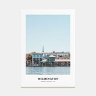 Wilmington, North Carolina Portrait Color Poster