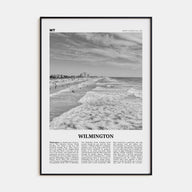 Wilmington, North Carolina Travel B&W No 1 Poster