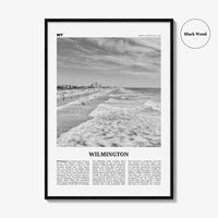 Wilmington Print Black and White North Carolina No 1, Wilmington Wall Art, Wilmington Poster, Wilmington Photo, Wilmington Wall Décor, USA