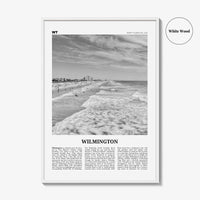 Wilmington Print Black and White North Carolina No 1, Wilmington Wall Art, Wilmington Poster, Wilmington Photo, Wilmington Wall Décor, USA