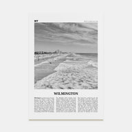 Wilmington, North Carolina Travel B&W No 1 Poster