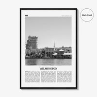 Wilmington Print Black and White North Carolina No 2, Wilmington Wall Art, Wilmington Poster, Wilmington Photo, Wilmington Wall Décor, USA