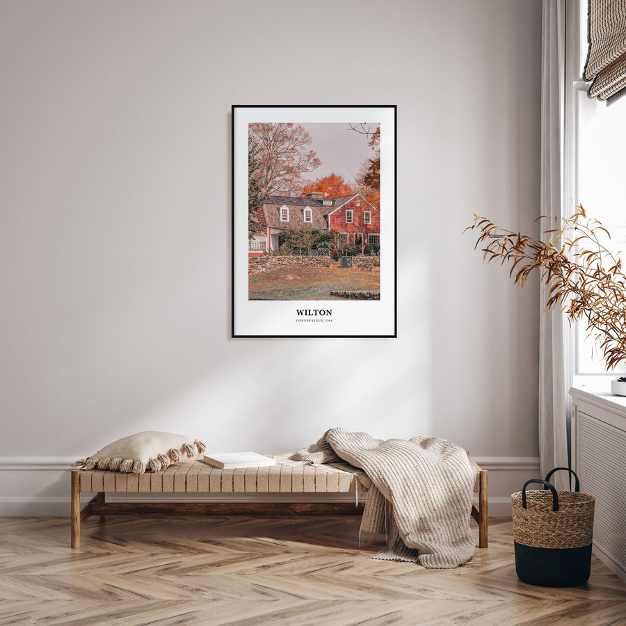 Wilton Portrait Color Poster