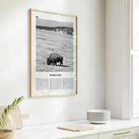 Wind Cave National Park Print Black and White, Wind Cave Wall Art, Wind Cave Poster, Wind Cave Photo, South Dakota , USA, United States