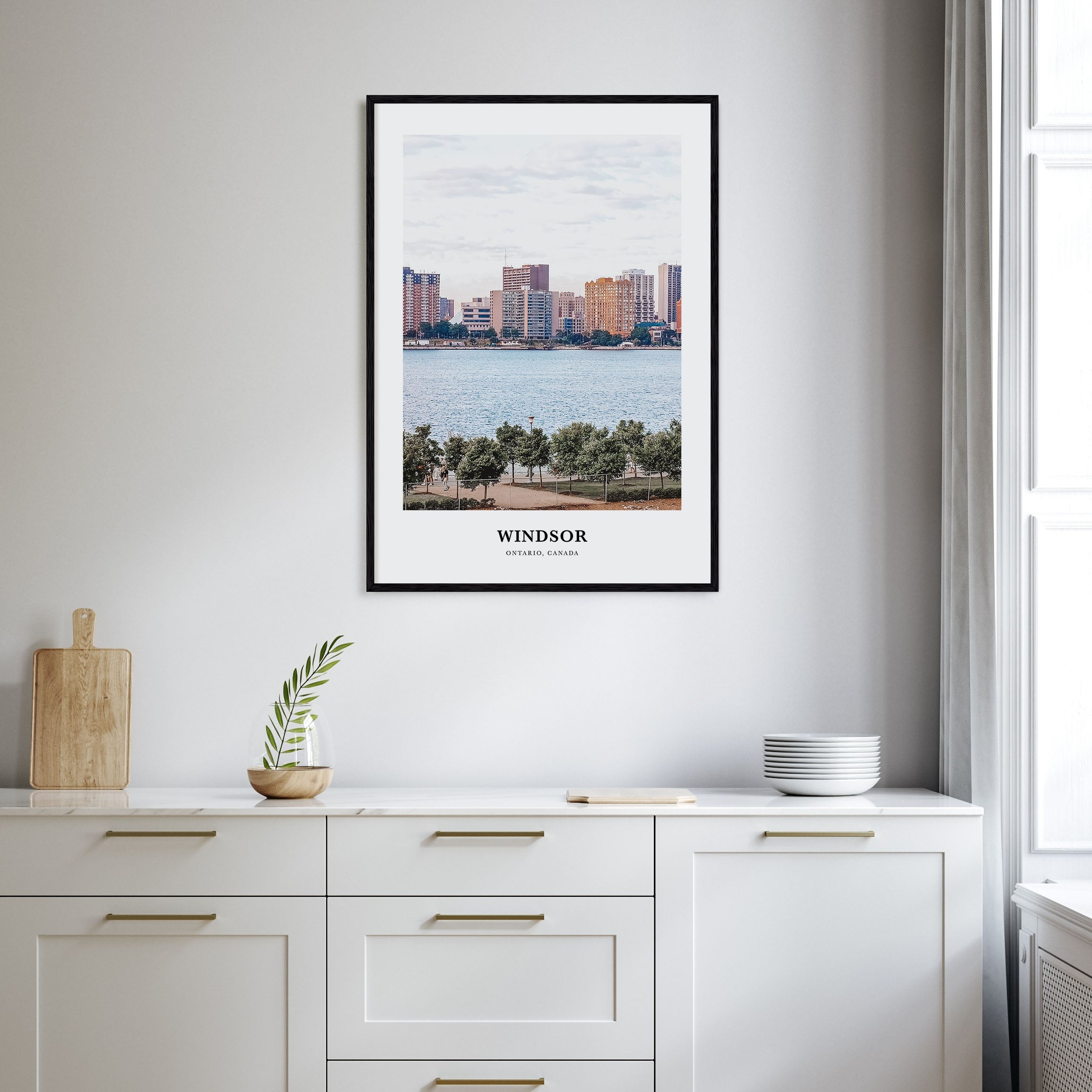Windsor, Canada Portrait Color Poster