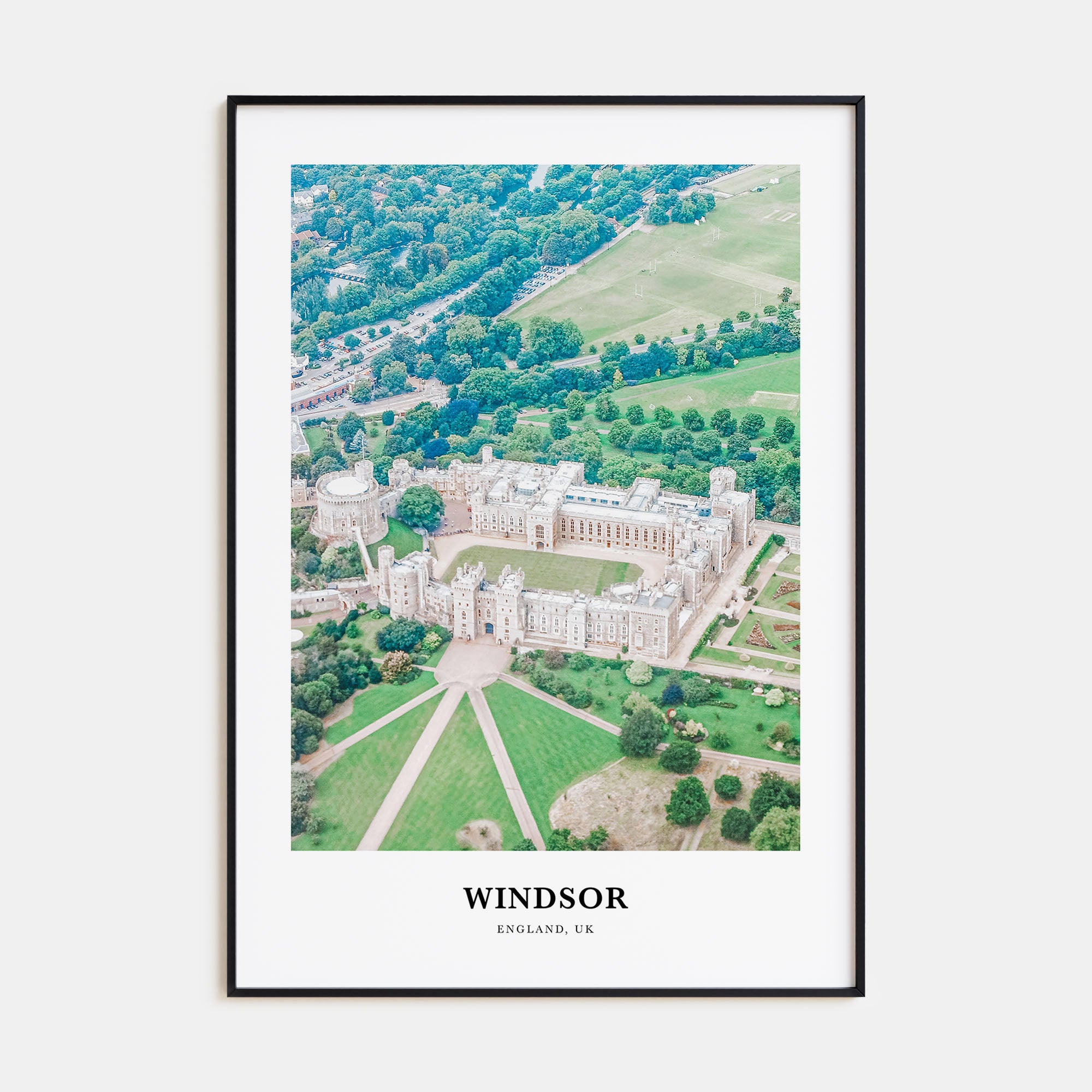 Windsor, England Portrait Color Poster
