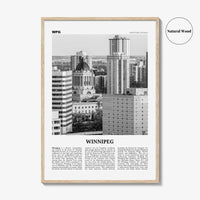 Winnipeg Print Black and White No 2, Winnipeg Wall Art, Winnipeg Poster, Winnipeg Photo, Winnipeg Wall Decor, Manitoba, Canada, America