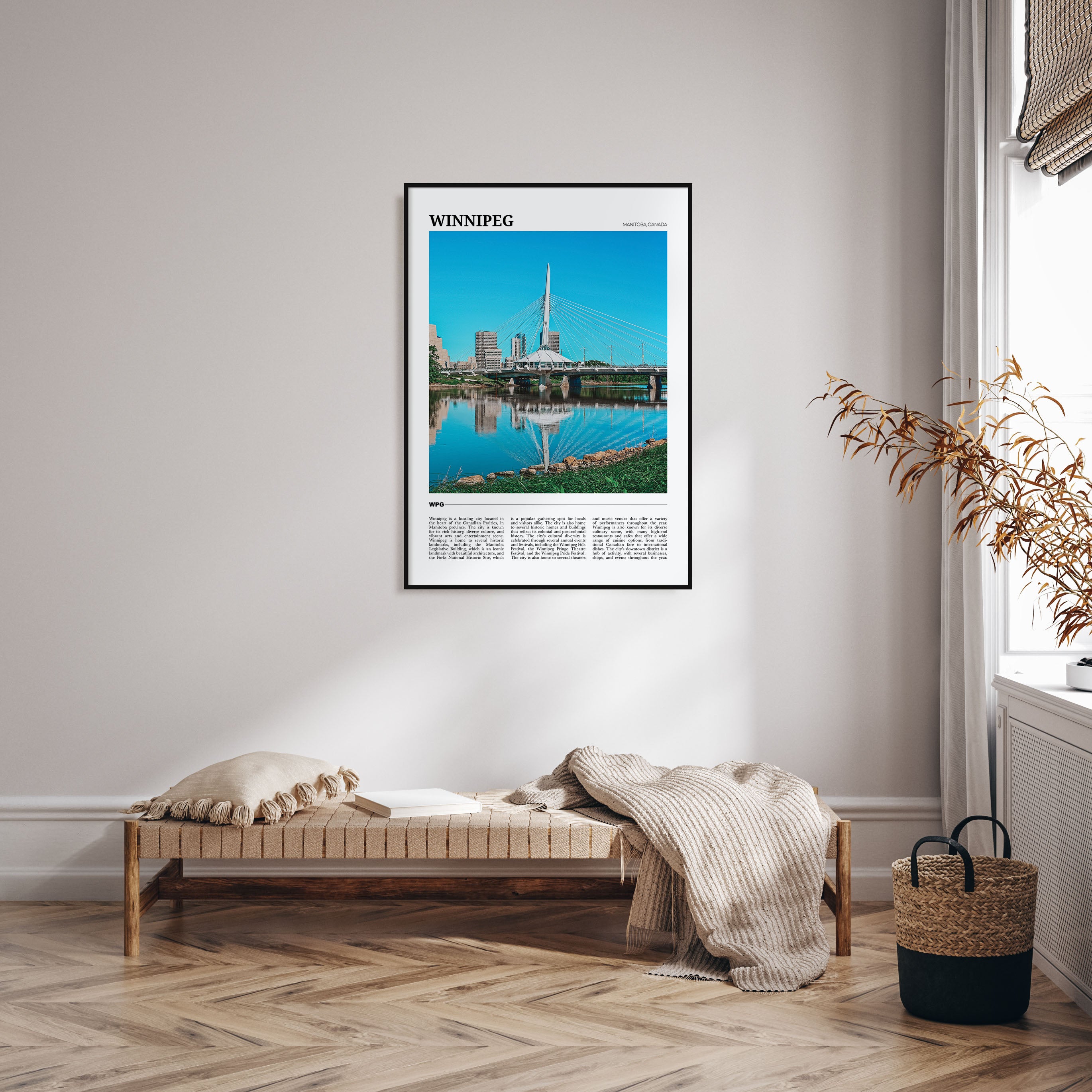 Winnipeg Travel Color No 1 Poster