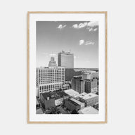 Winston-Salem Photo B&W Poster