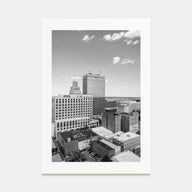 Winston-Salem Photo B&W Poster