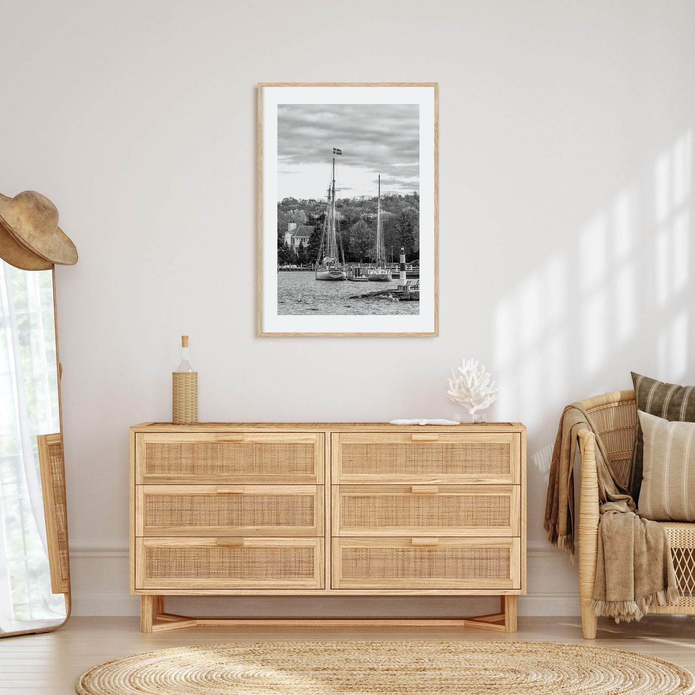 Wisconsin Photo B&W Poster
