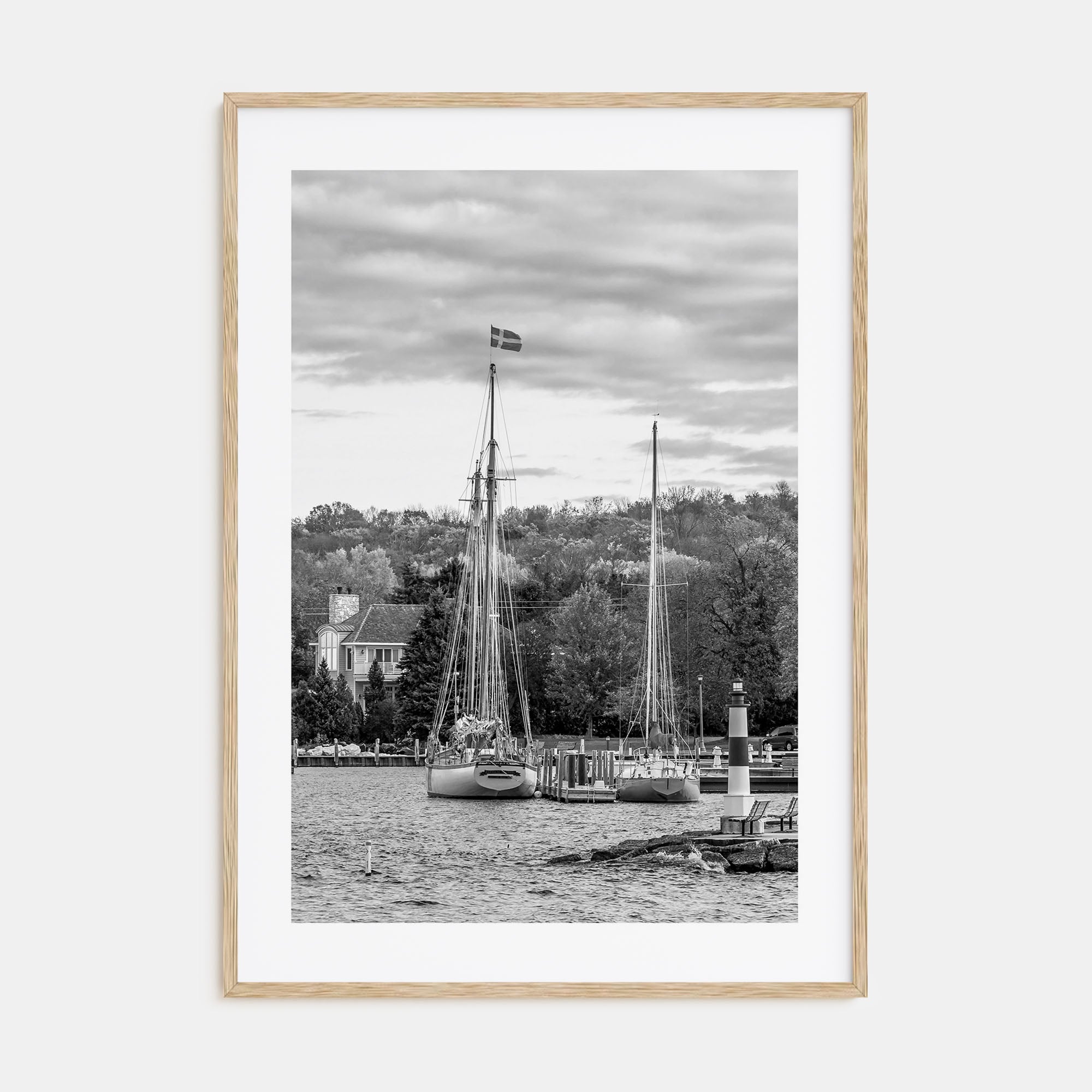 Wisconsin Photo B&W Poster