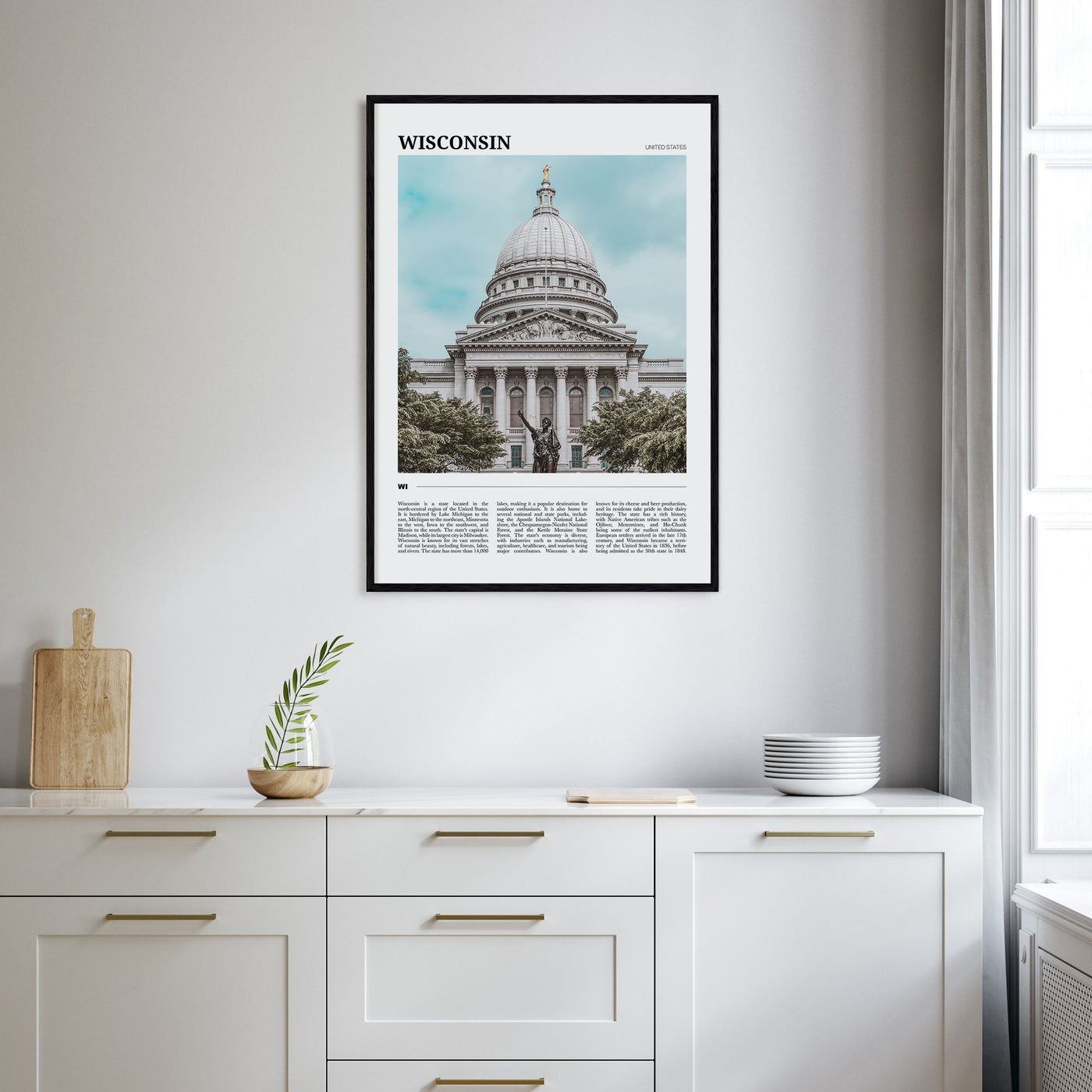 Wisconsin Travel Color No 1 Poster