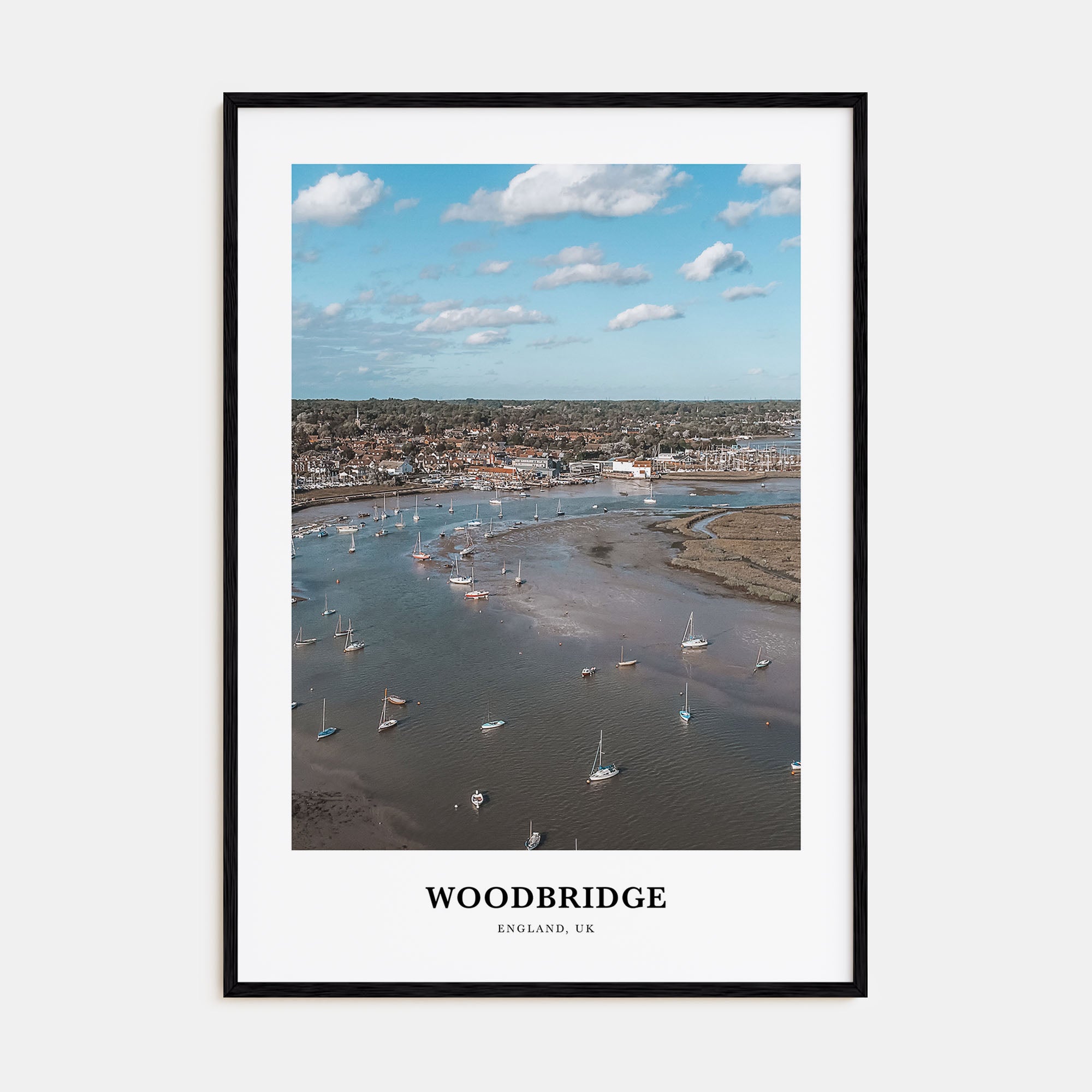 Woodbridge Portrait Color Poster