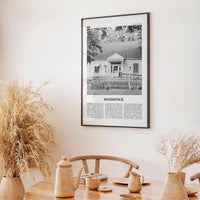 Woodstock Print Black and White New York, Woodstock Wall Art, Woodstock Poster, Woodstock Photo, Woodstock Wall Décor, USA, United States