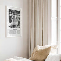 Woodstock Print Black and White Vermont, Woodstock Wall Art, Woodstock Poster, Woodstock Photo, Woodstock Wall Décor, Woodstock Map, USA