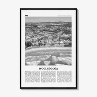 Woolgoolga Print Black and White, Woolgoolga Wall Art, Woolgoolga Poster, Woolgoolga Photo, Woolgoolga Wall Décor, Woolgoolga Map, Australia