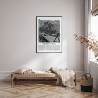 Wrangell–St. Elias National Park Travel B&W Poster