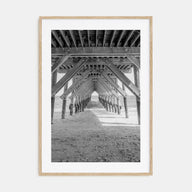 Wrightsville Beach Photo B&W Poster